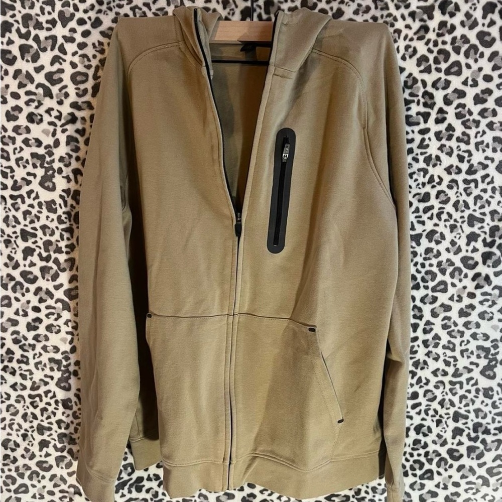 Zella Women's tan Zip-Up Hoodie